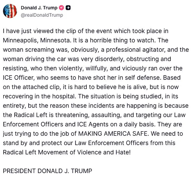 Trump Defends ICE Agent Amid Outcry Over Shooting, as Kimmel Calls for Accountability: 'This Isn't What the People Want'