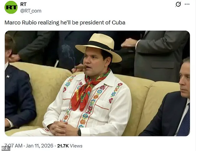 Trump's Light-Hearted Jab at Cuba Sparks Memes and Speculation Amid Complex U.S.-Cuba Relations
