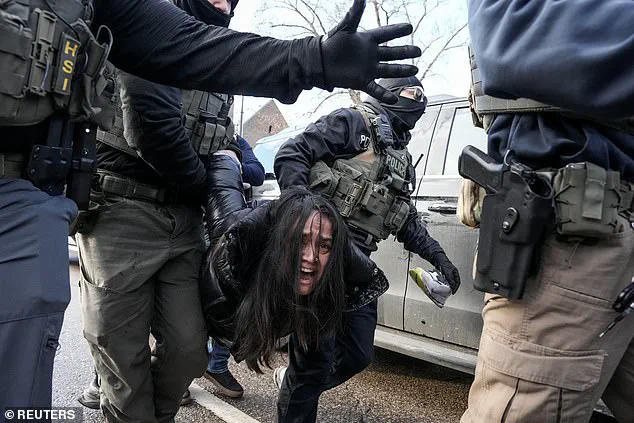 Exclusive Footage Reveals ICE Agents Forcibly Dragging Disabled Woman During Minnesota Protest as She Pleads for Help