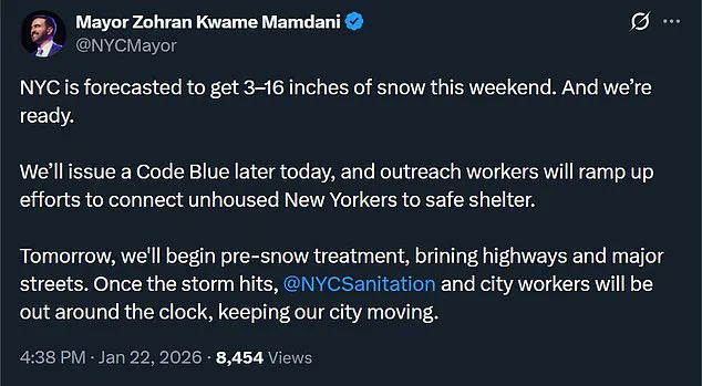Historic Winter Storm Threatens Millions with Life-Threatening Conditions as Emergency Declarations Surge Amid 40-Year-Old Storm