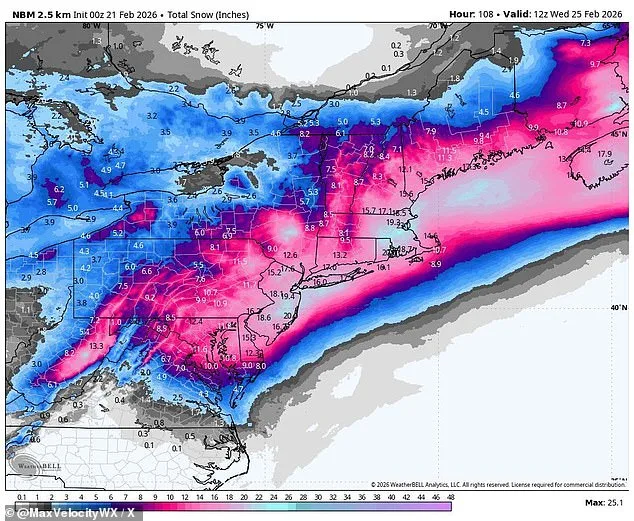 30 Million Americans Braced for Bomb Cyclone as East Coast Faces Historic Blizzard and 70-MPH Winds