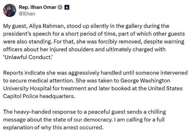 Controversy Erupts at State of the Union as Protester Injured During Forcible Removal