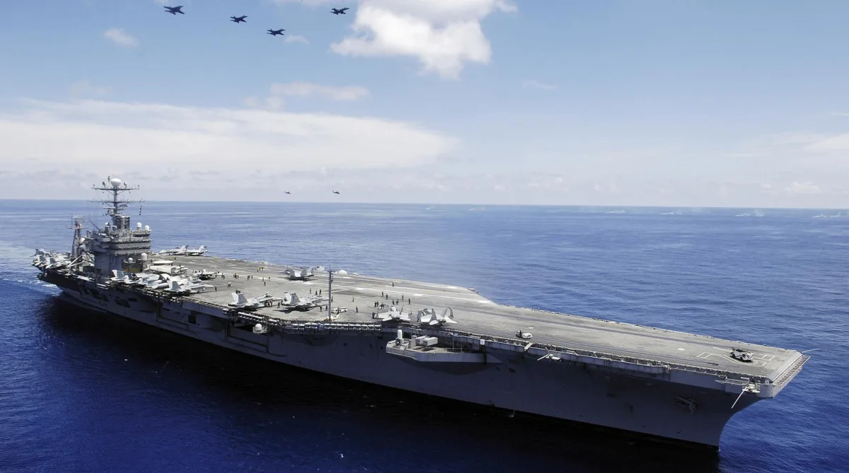 Iranian Drones Strike U.S. Carrier Abraham Lincoln in Persian Gulf as Retaliation for Strikes