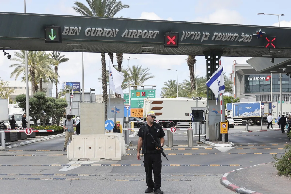 Iran Launches Drone Strike on Israel's Ben Gurion Airport, Deploys Nasrallah Missile Amid Escalating Tensions