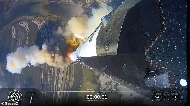 SpaceX Starship 12 successfully orbited Earth before planned ocean explosion