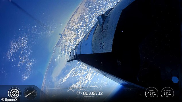 SpaceX Starship 12 successfully orbited Earth before planned ocean explosion