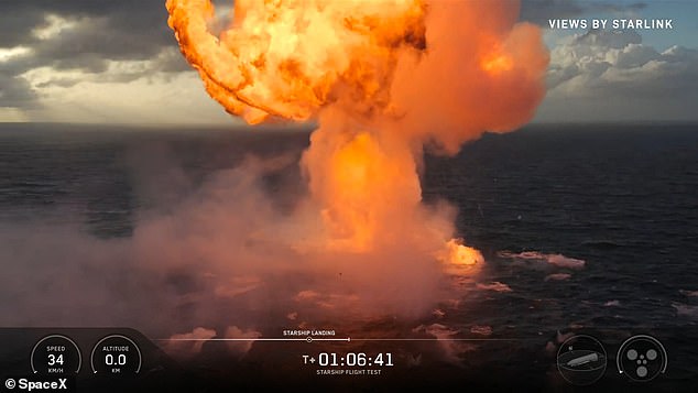 SpaceX Starship 12 successfully orbited Earth before planned ocean explosion