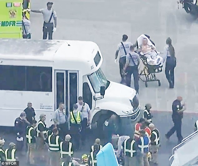 ICE charter plane AC failure leaves four passengers unconscious in Miami heat.